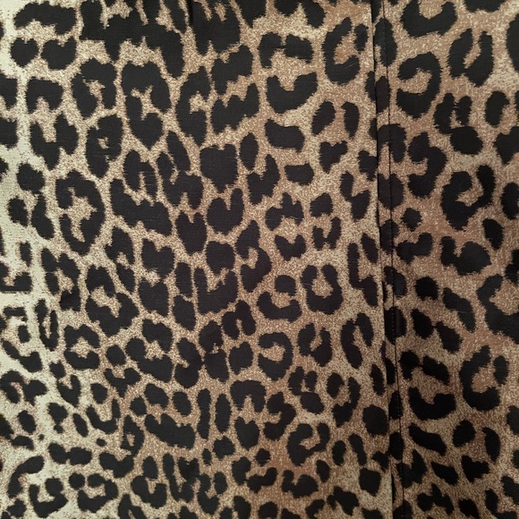 π NWT GANNI Leopard Jacquard Puff Sleeve Dress ππ - Picture 6 of 13